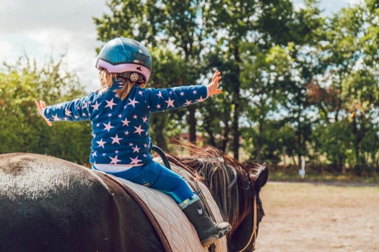 horse riding