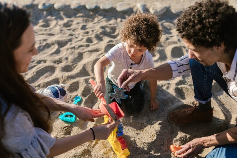 Photo by RDNE Stock project: https://www.pexels.com/photo/a-family-playing-on-the-sand-8208286/