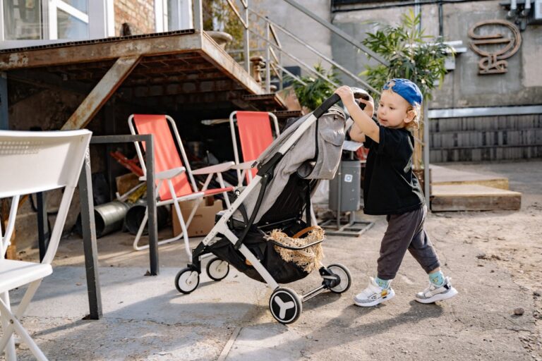 Photo by Yan Krukau: https://www.pexels.com/photo/child-pushing-a-stroller-5224346/